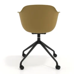 Silla Giratoria Elisa, con ruedas