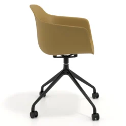 Silla Giratoria Elisa, con ruedas