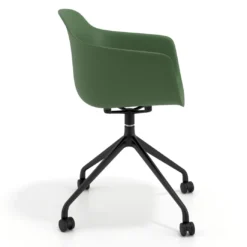 Silla Giratoria Elisa, con ruedas