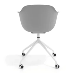 Silla Giratoria Elisa, con ruedas