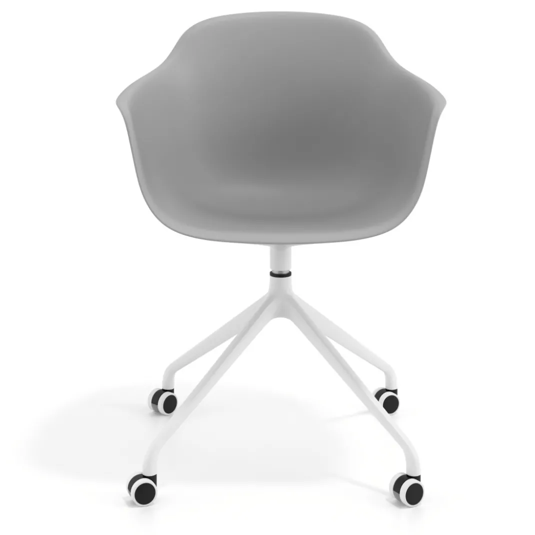 Silla Giratoria Elisa, con ruedas
