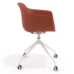 Silla Giratoria Elisa, con ruedas