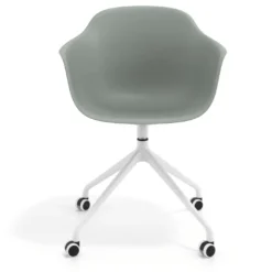 Silla Giratoria Elisa, con ruedas
