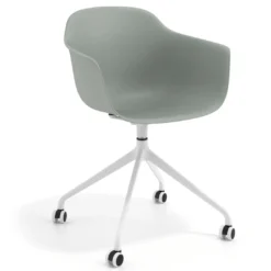Silla Giratoria Elisa, con ruedas