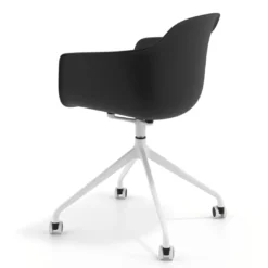 Silla Giratoria Elisa, con ruedas