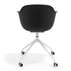 Silla Giratoria Elisa, con ruedas