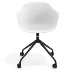Silla Giratoria Elisa, con ruedas