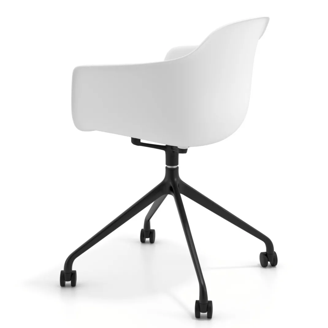 Silla Giratoria Elisa, con ruedas