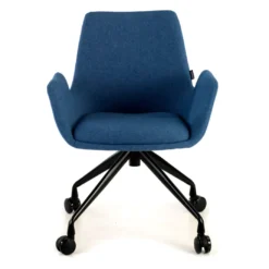 Silla Giratoria Elodie, estructura con ruedas