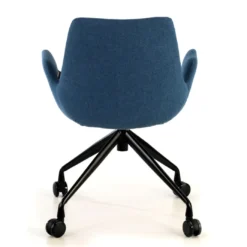 Silla Giratoria Elodie, estructura con ruedas