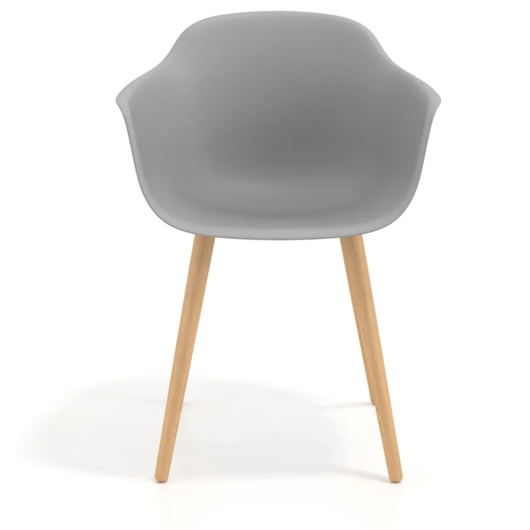 Silla Nórdica Elisa, Patas de madera