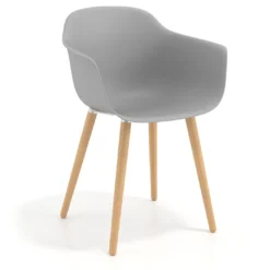 Silla Nórdica Elisa, Patas de madera