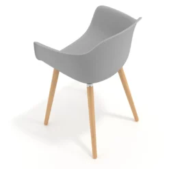 Silla Nórdica Elisa, Patas de madera