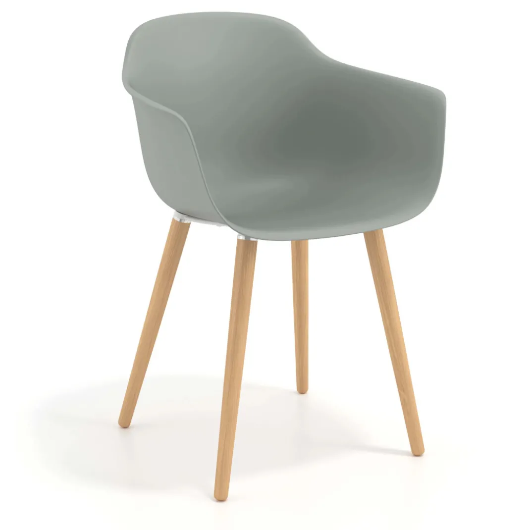 Silla Nórdica Elisa, Patas de madera