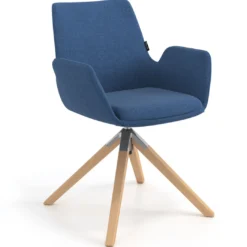 Silla Nórdica Elodie, Patas de madera, Certificada