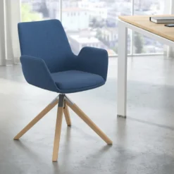 Silla Nórdica Elodie, Patas de madera, Certificada
