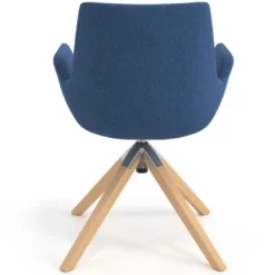 Silla Nórdica Elodie, Patas de madera, Certificada