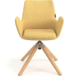 Silla Nórdica Elodie, Patas de madera, Certificada