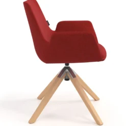 Silla Nórdica Elodie, Patas de madera, Certificada