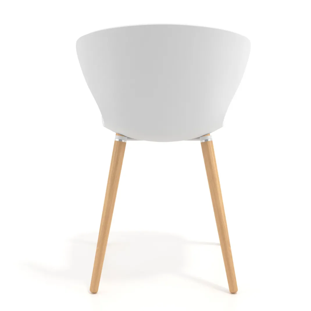 Silla Nórdica Wendy, patas de madera