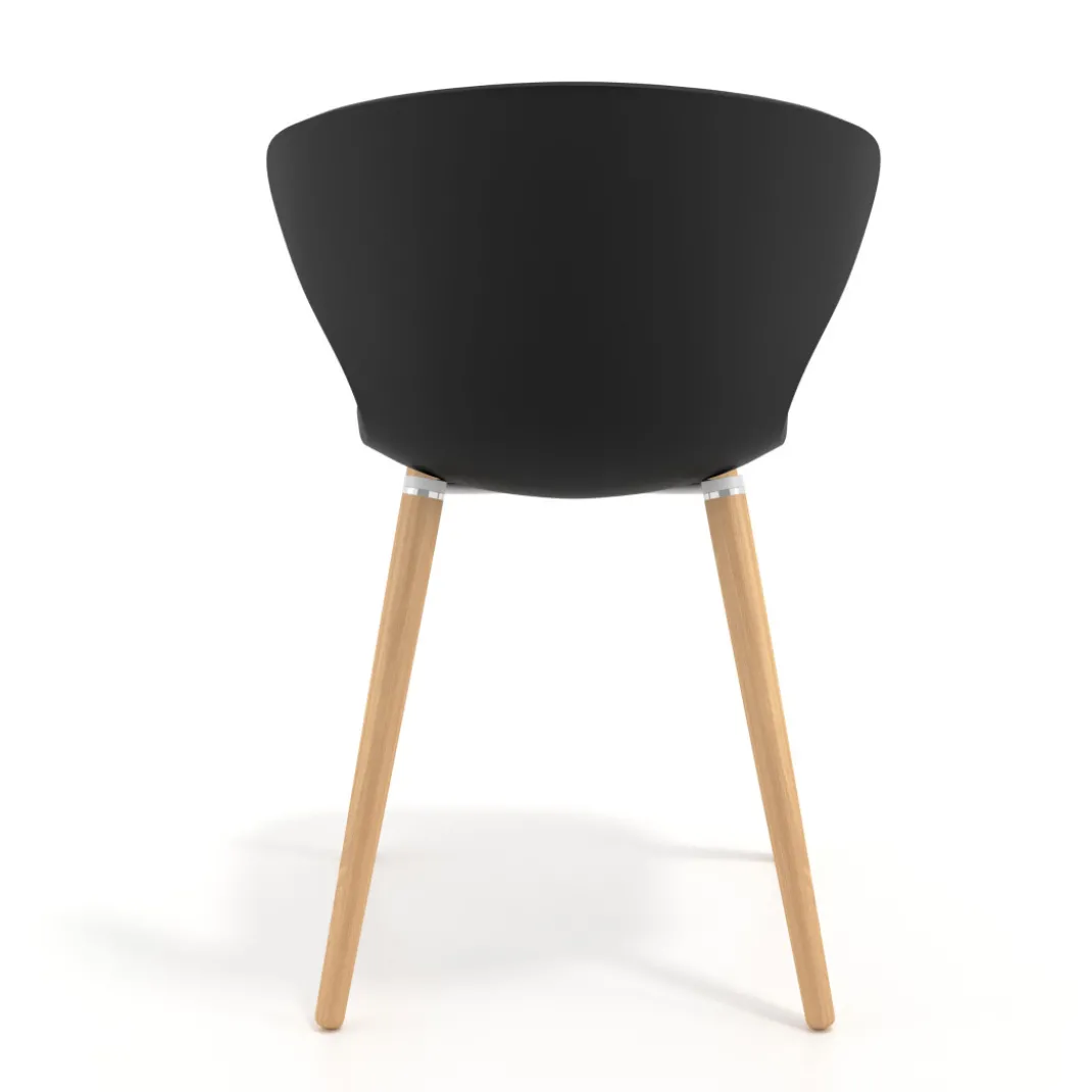 Silla Nórdica Wendy, patas de madera