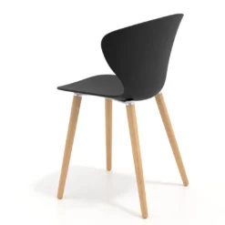 Silla Nórdica Wendy, patas de madera