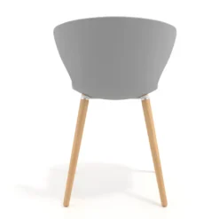 Silla Nórdica Wendy, patas de madera
