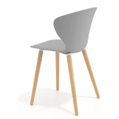 Silla Nórdica Wendy, patas de madera