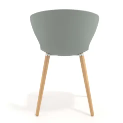 Silla Nórdica Wendy, patas de madera
