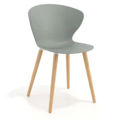 Silla Nórdica Wendy, patas de madera
