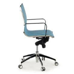 Silla oficina de diseño Croma, respaldo bajo