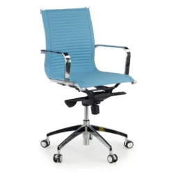 Silla oficina de diseño Croma, respaldo bajo