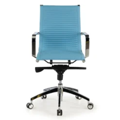Silla oficina de diseño Croma, respaldo bajo
