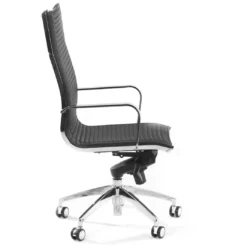 Silla oficina de diseño Croma, respaldo alto