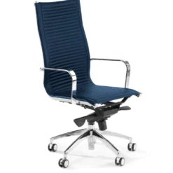 Silla oficina de diseño Croma, respaldo alto