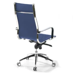 Silla oficina de diseño Croma, respaldo alto