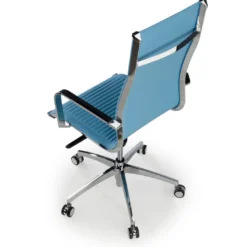 Silla oficina de diseño Croma, respaldo alto