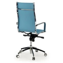 Silla oficina de diseño Croma, respaldo alto