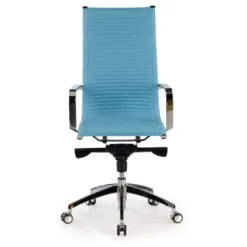 Silla oficina de diseño Croma, respaldo alto