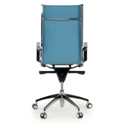 Silla oficina de diseño Croma, respaldo alto