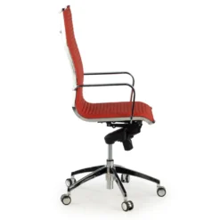 Silla oficina de diseño Croma, respaldo alto