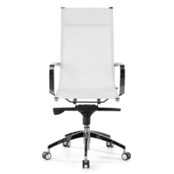 Silla oficina de diseño Croma, respaldo alto, red transpirable