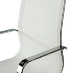 Silla oficina de diseño Croma, respaldo alto, red transpirable