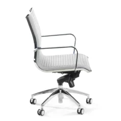 Silla oficina de diseño Croma, respaldo bajo