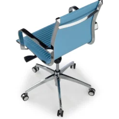 Silla oficina de diseño Croma, respaldo bajo