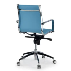 Silla oficina de diseño Croma, respaldo bajo
