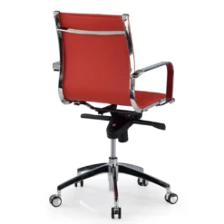 Silla oficina de diseño Croma, respaldo bajo