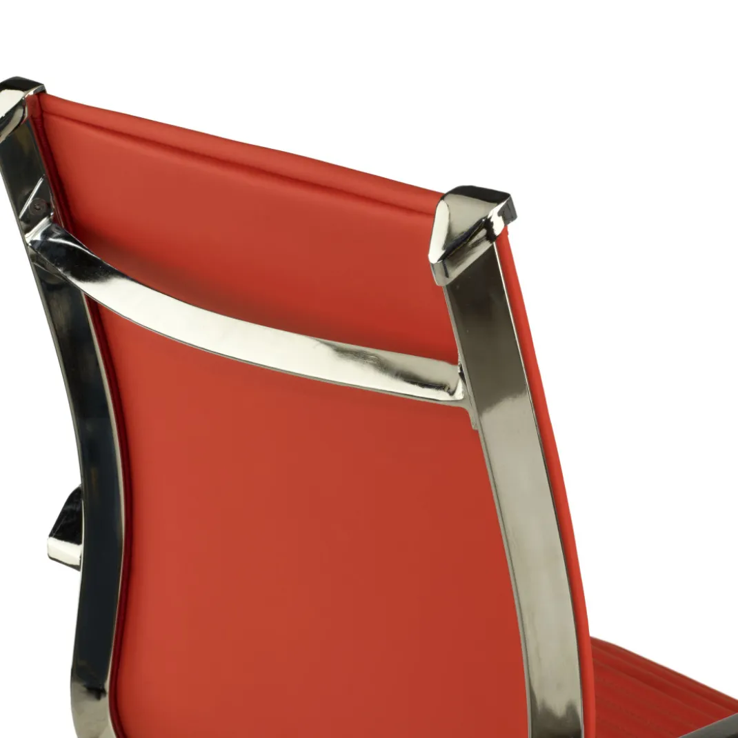 Silla oficina de diseño Croma, respaldo bajo