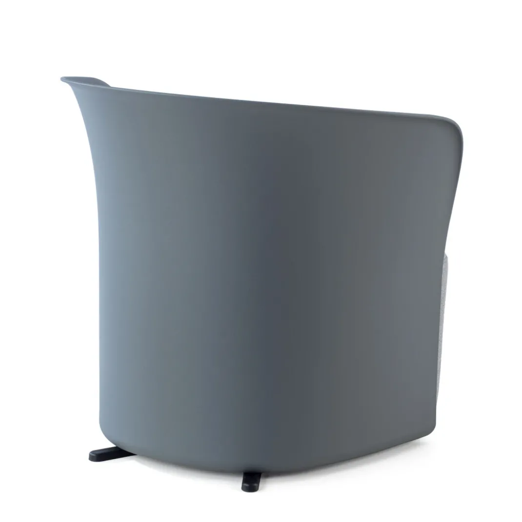 Silla para sala de espera Aura, espuma inyectada