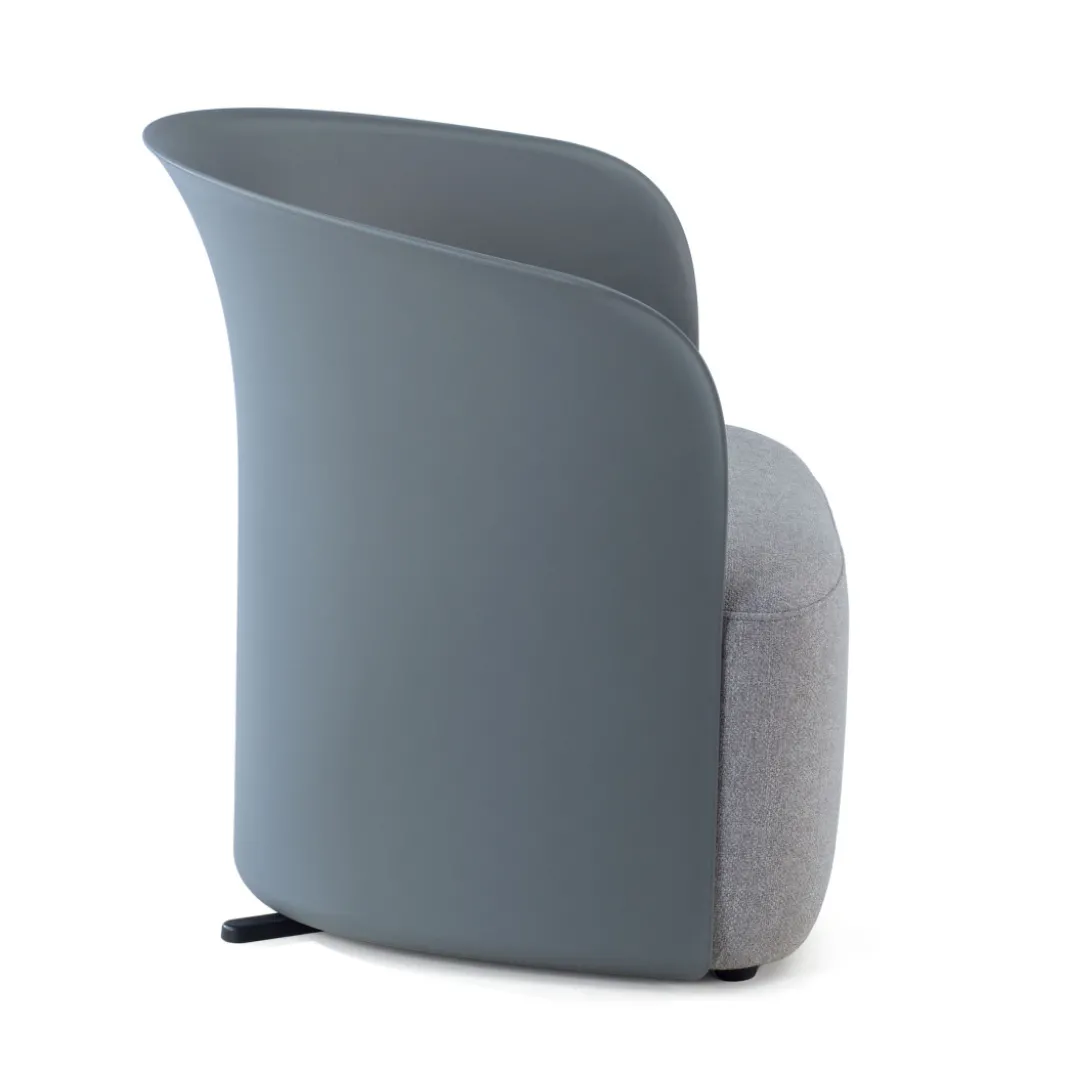 Silla para sala de espera Aura, espuma inyectada
